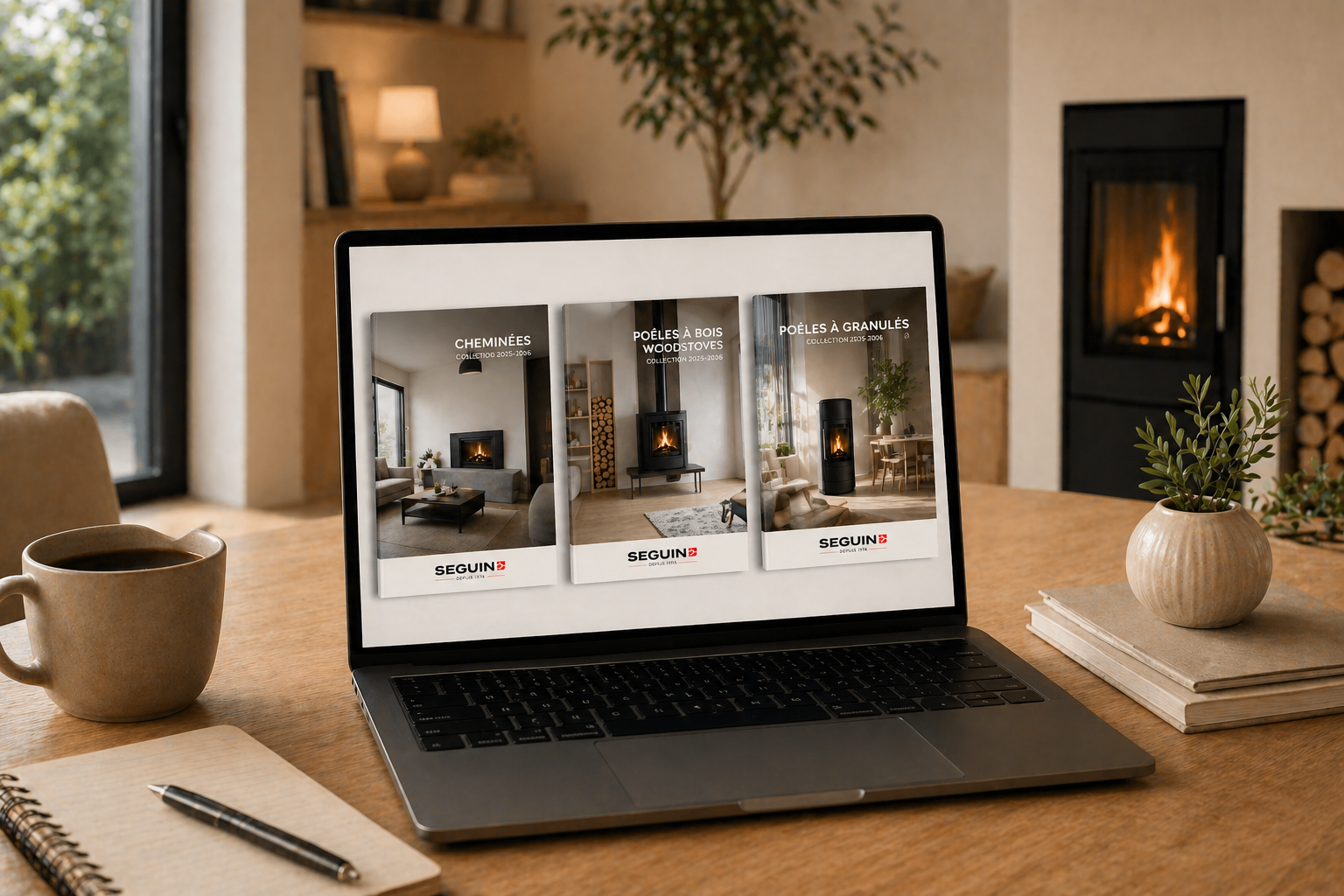 Catalogues appareils de chauffage bois et granulés SEGUIN